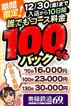 奥様鉄道69★入店キャンぺーン中！