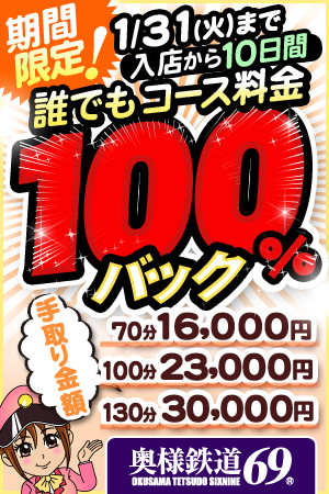 奥様鉄道69★入店キャンぺーン中！ 